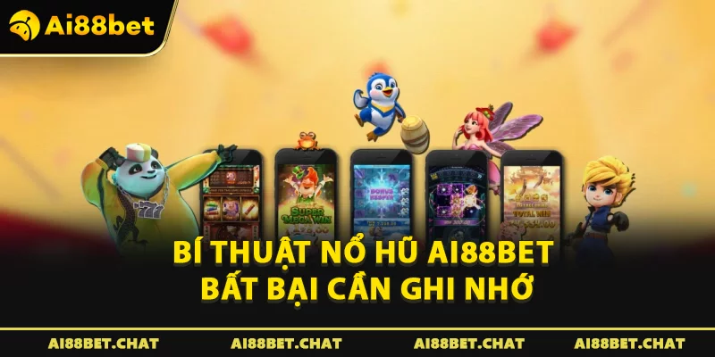 Bí thuật nổ hũ Ai88bet bất bại cần ghi nhớ