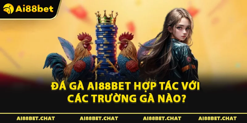 Đá gà Ai88bet hợp tác với các trường gà nào?
