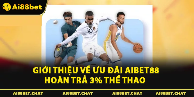 Giới thiệu về ưu đãi Aibet88 hoàn trả 3% thể thao 
