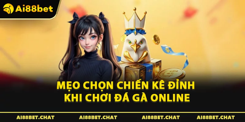 Mẹo chọn chiến kê đỉnh khi chơi đá gà online